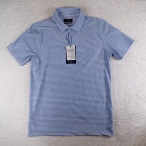 Cactus Man Ricky Singh Men's Size M Polo Blue Performance Tech